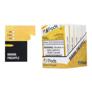 Banana Pineapple Flavours Z Pods - 5% Strength
