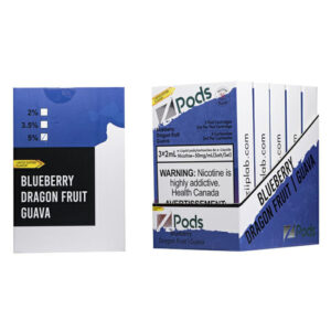Bluberry Dragonfruit Guava Flavours Z Pods - 5% Strength
