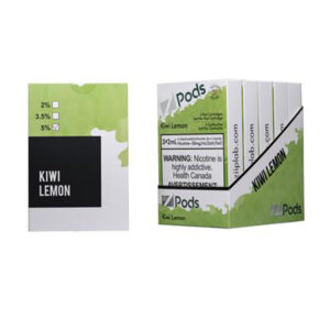 Kiwi Lemon Flavours Z Pods - 5% Strength