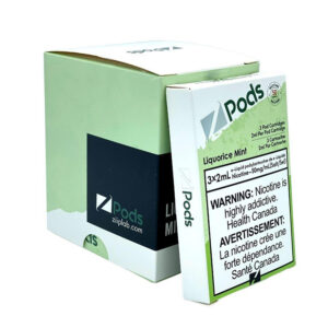 Liquorice Mint Flavours Z Pods - 5% Strength
