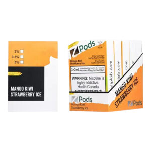 Mango Kiwi Strawberry Ice Flavours Z Pods - 5% Strength