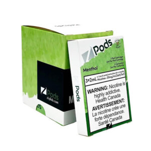 Menthol Flavours Z Pods - 5% Strength