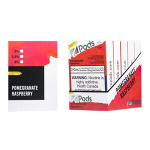 Pomegranate Raspberry Flavours Z Pods - 5% Strength