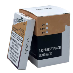 Raspberry Peach Lemonade Flavours Z Pods - 5% Strength