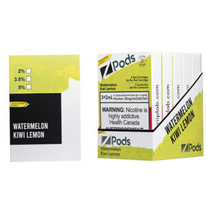 Watermelon Kiwi Lemon Flavours Z Pods - 5% Strength