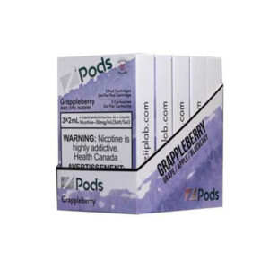 Grappleberry Flavours Z Pods - 5% Strength