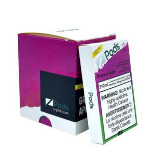 Grape & Apple Flavours Z Pods - 5% Strength