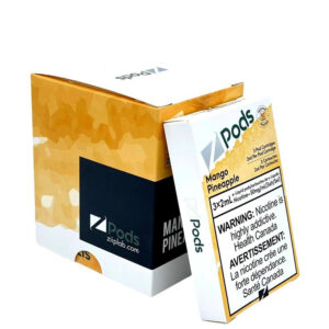Mango Pineapple Flavours Z Pods – 5% Strength