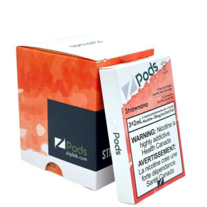 Strawnana Flavours Z Pods – 5% Strength
